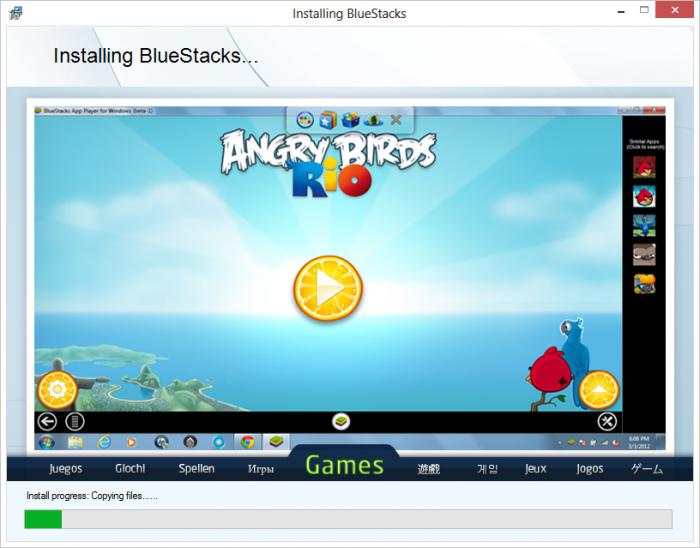 how to use bluestacks