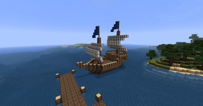 cum să faci o navă în Minecraft