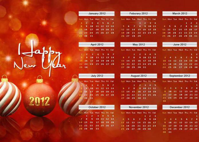 cómo hacer un calendario de año nuevo en Photoshop