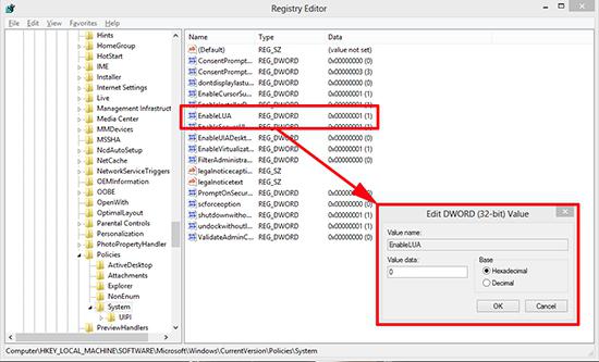 Onemogući Win 7 UAC