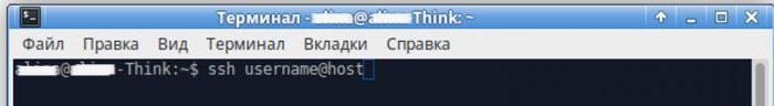 запуск ssh клієнта