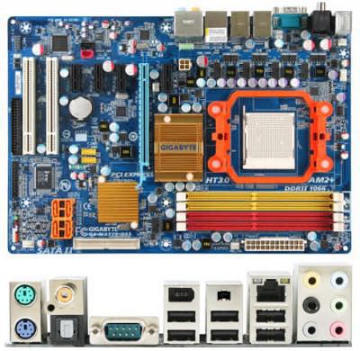 bundkort gigabyte ga ma770 ds3 