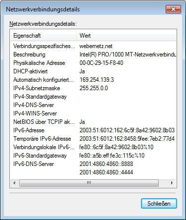asenna IPv6 Windows 7 