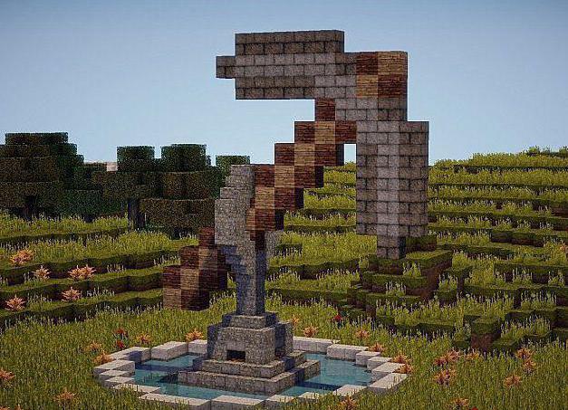 Minecraft-Statuen