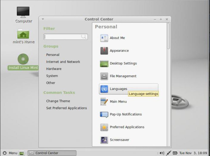 linux mint nakon instalacije