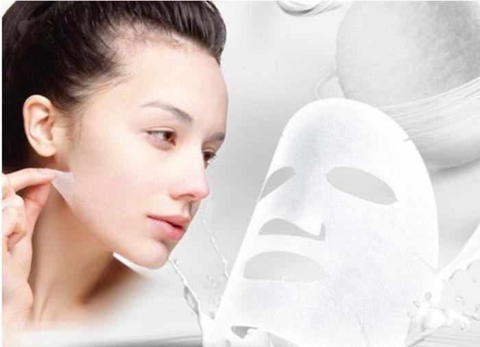 maschera viso idrogel