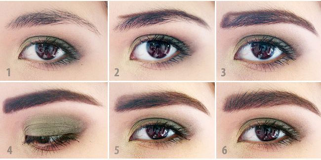 how to paint eyebrows at home step by step