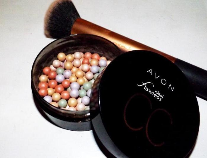 Pudra topları mükemmel ton avon incelemeleri