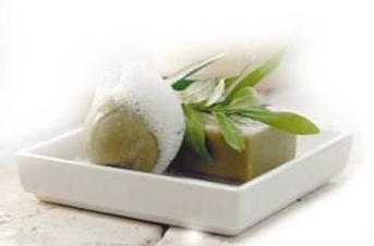 olivové mýdlo