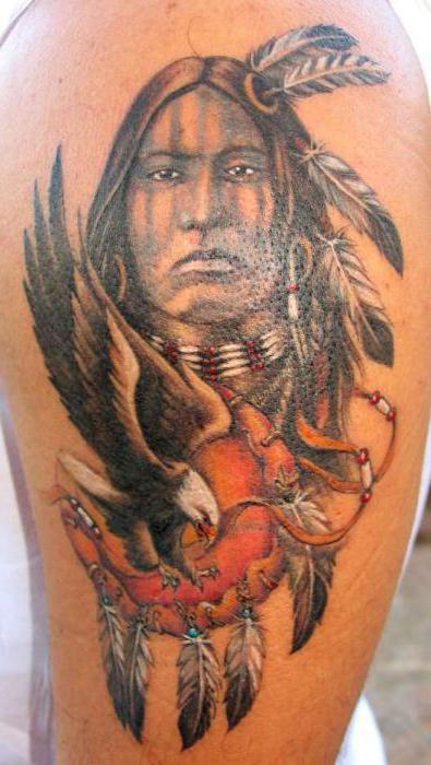 indiáni tetovanie
