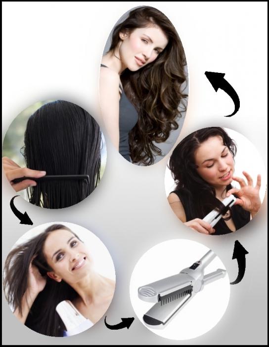 Как да използвате косата желязо
