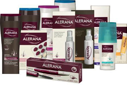 Alerana shampoo against hair loss 