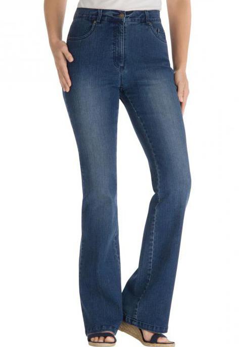 Jeans med stretch bootcut 
