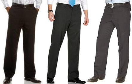 how long should trousers be for men