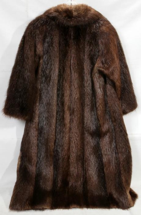 Combien coûte le manteau de fourrure d'un castor?