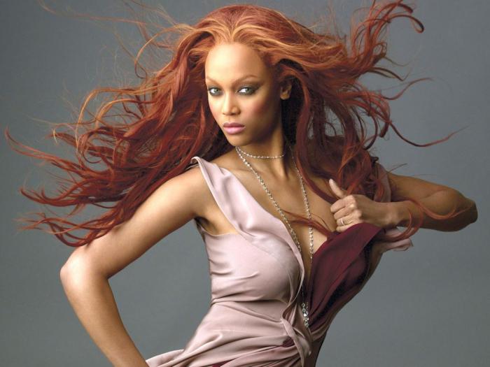 Tyra Banks'in parametreleri şimdi 