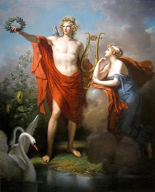Apollon dieu antique 