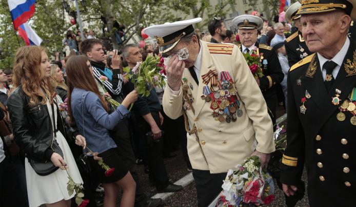 Victory Day Flowers