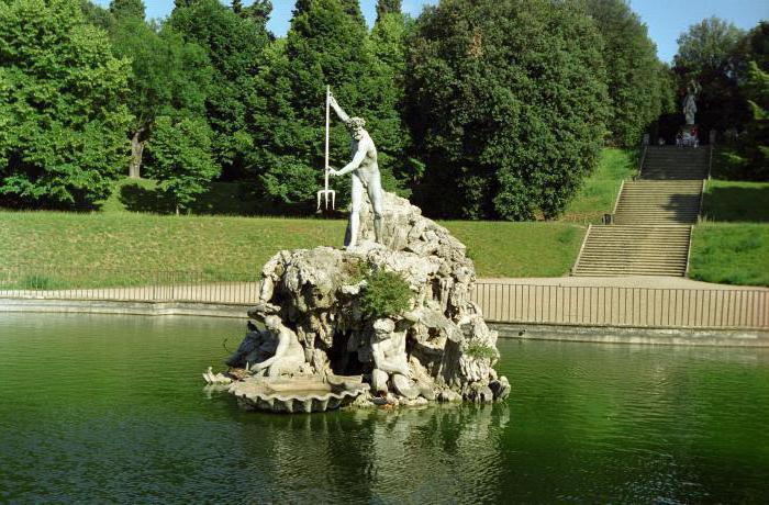 Boboli Gardens i Florens recensioner av turister