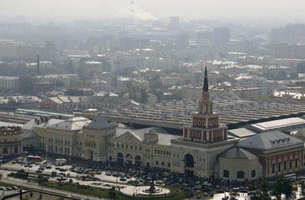 Пам'ятки Москвиm площа трьох вокзалів