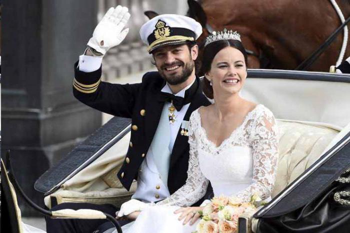 Foto de la boda del príncipe Carl Philip de Suecia