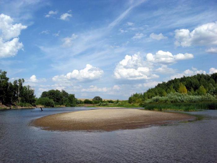 hladina vody v rieke sakmara