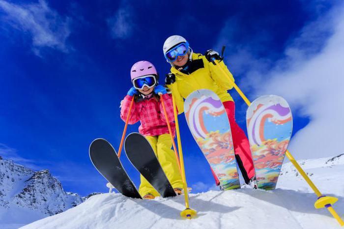 énigme de ski pour les enfants 