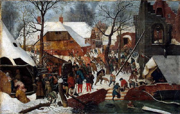 Peter Brueghel el Joven Culto de los Magos