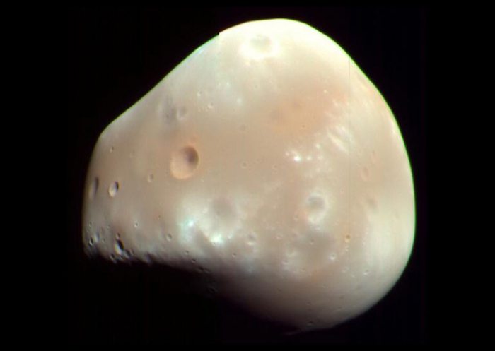 Deimos Satellite Of Mars