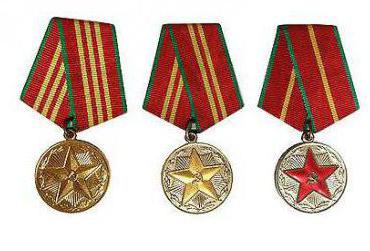  ussr-medaille voor een onberispelijke service