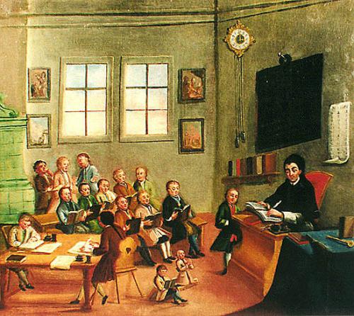 17세기 엄격한 규율의 교육
