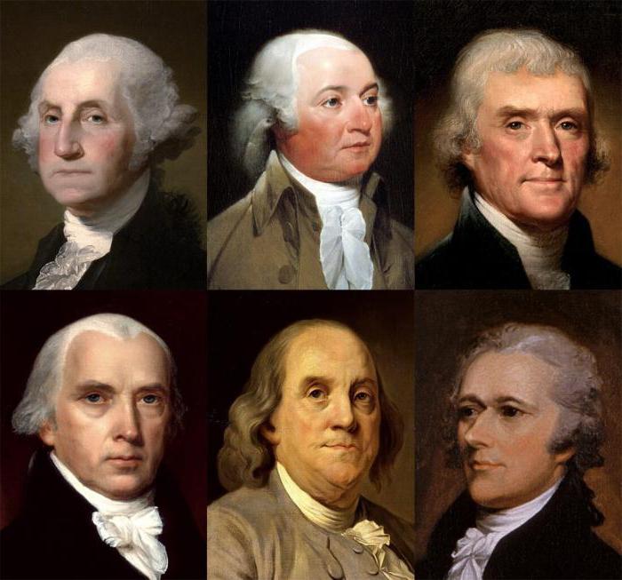 padri fondatori degli Stati Uniti