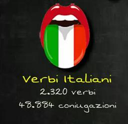 Italiensk konjugationstabel 