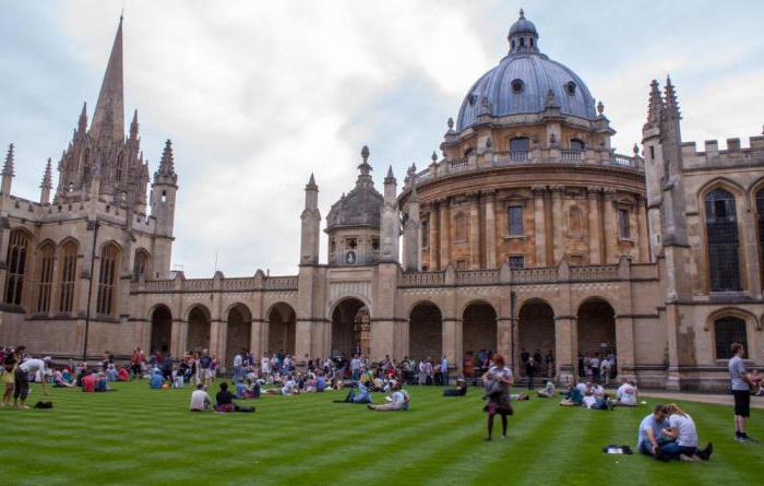 Facoltà dell'Università di Oxford