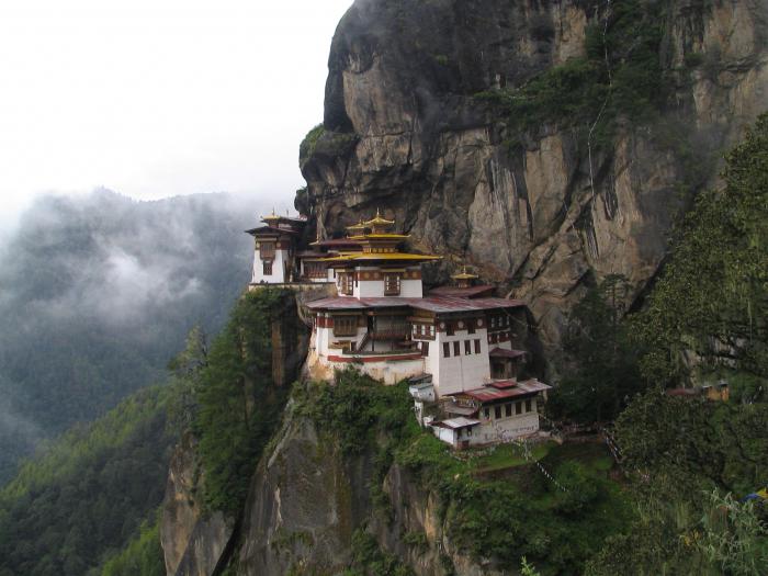 de hoogte van de Himalaya's