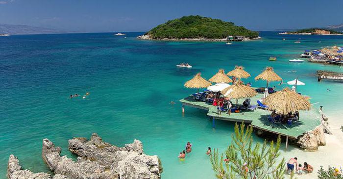 Vacaciones en albania en el mar