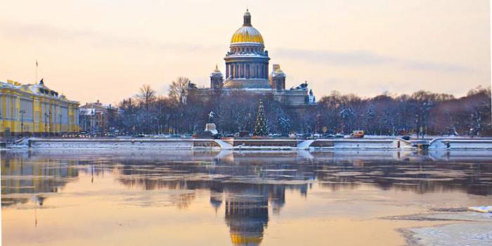 co navštívit v zimě v Petrohradě 