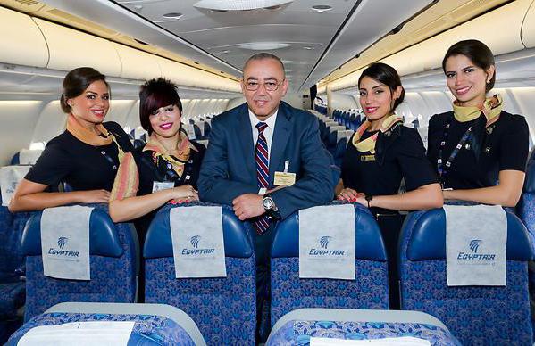 Az egyiptomi légitársaságok moszkvai képviselete 