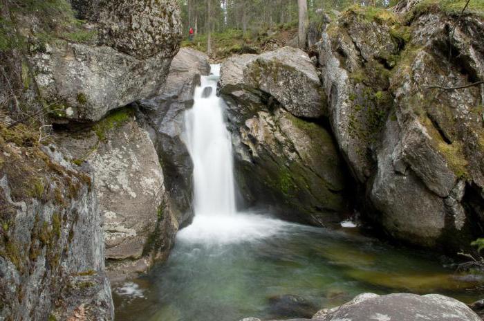 Zhigalan-watervallen hoe je te komen