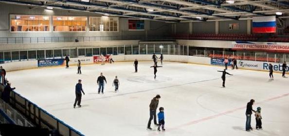 indoor skating rinks of Petersburg
