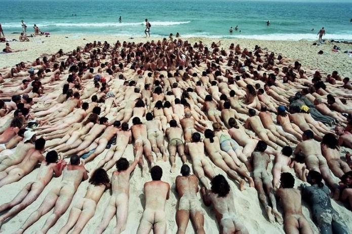  photo de plage nudiste