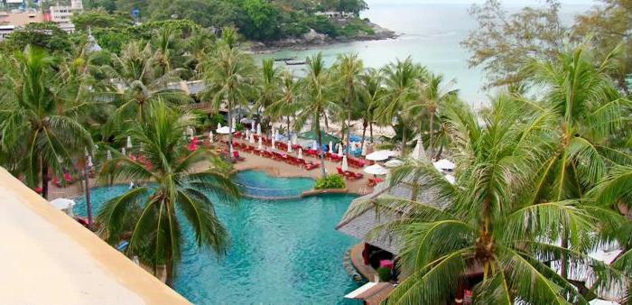 hotel kata resort de praia e spa em phuket tailândia