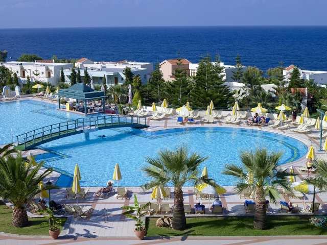 Kreta hotell med sandstrand