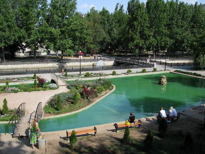 descripción de los parques de Simferopol