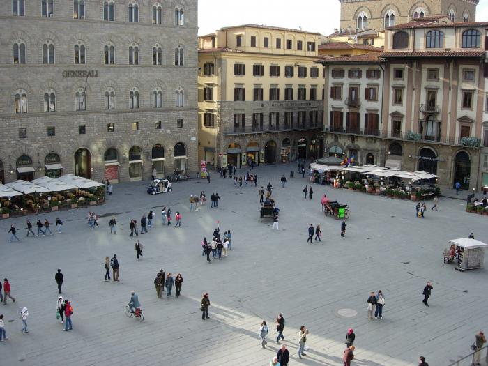  signoria square in florence interesting facts