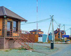 close cottage settlement characteristics novosibirsk