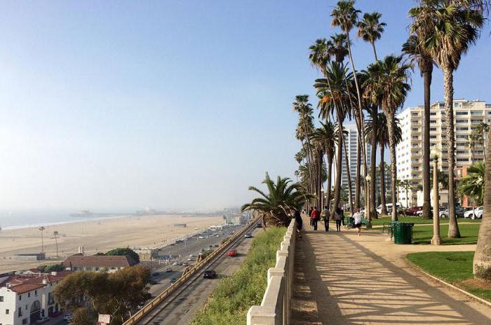 santa monica california fotoğrafları