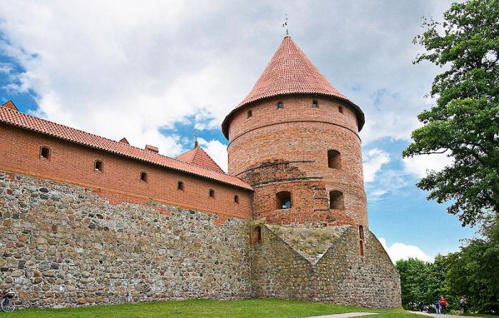 Castello Trakai di Vilnius