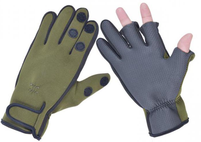 luvas de neoprene para pesca de inverno