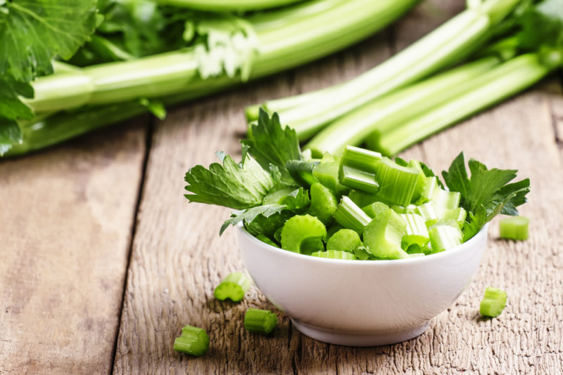 Selderijsalade voor gewichtsverlies